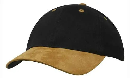 Headwear Brushed Heavy Cotton W/suede Peak X12 - 4200 Metro Workwear.